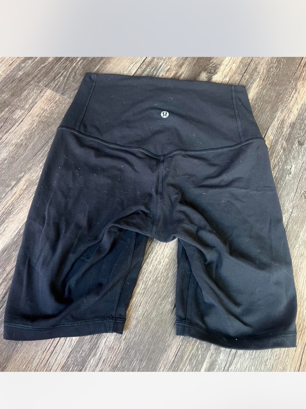 lululemon athletica Black High-Rise Bike Shorts